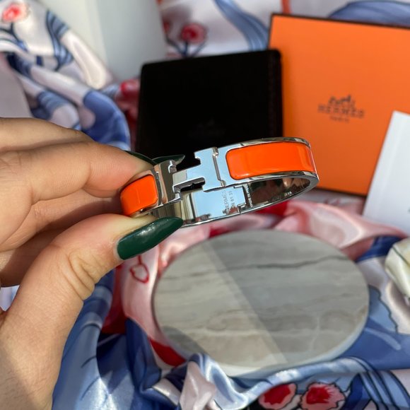 Clic H bracelet - Orange - Picture 5 of 6